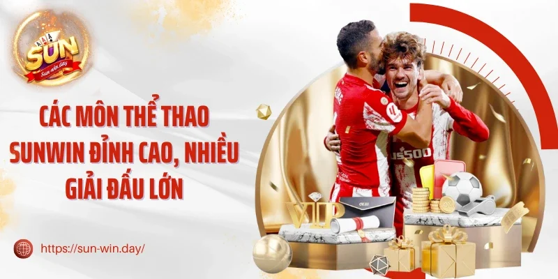 Các môn thể thao Sunwin đỉnh cao, nhiều giải đấu lớn